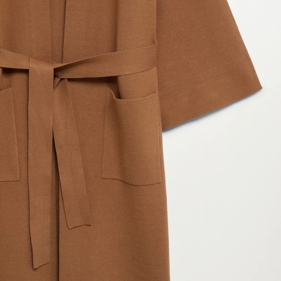 MANGO Belted cardigan - Picture 6 of 7